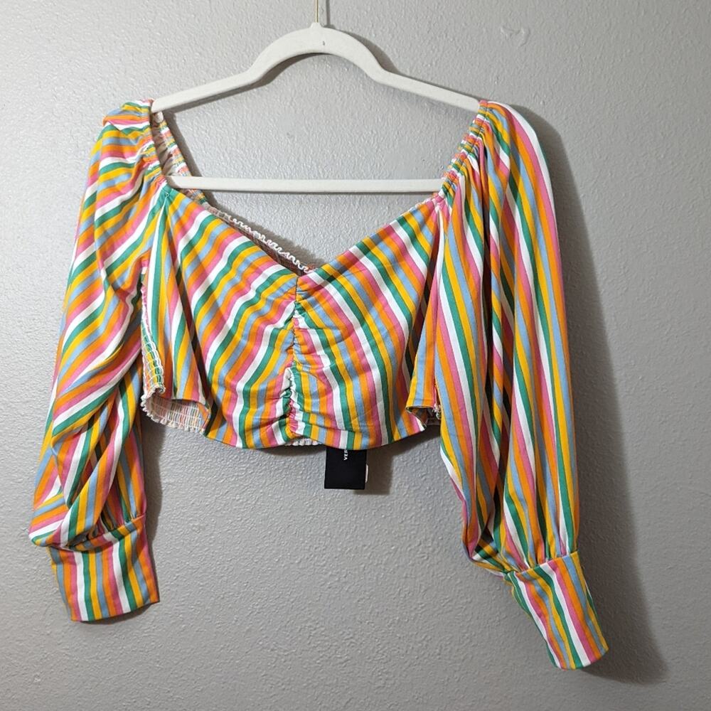 Vero Moda Mary Crop Top Stripes